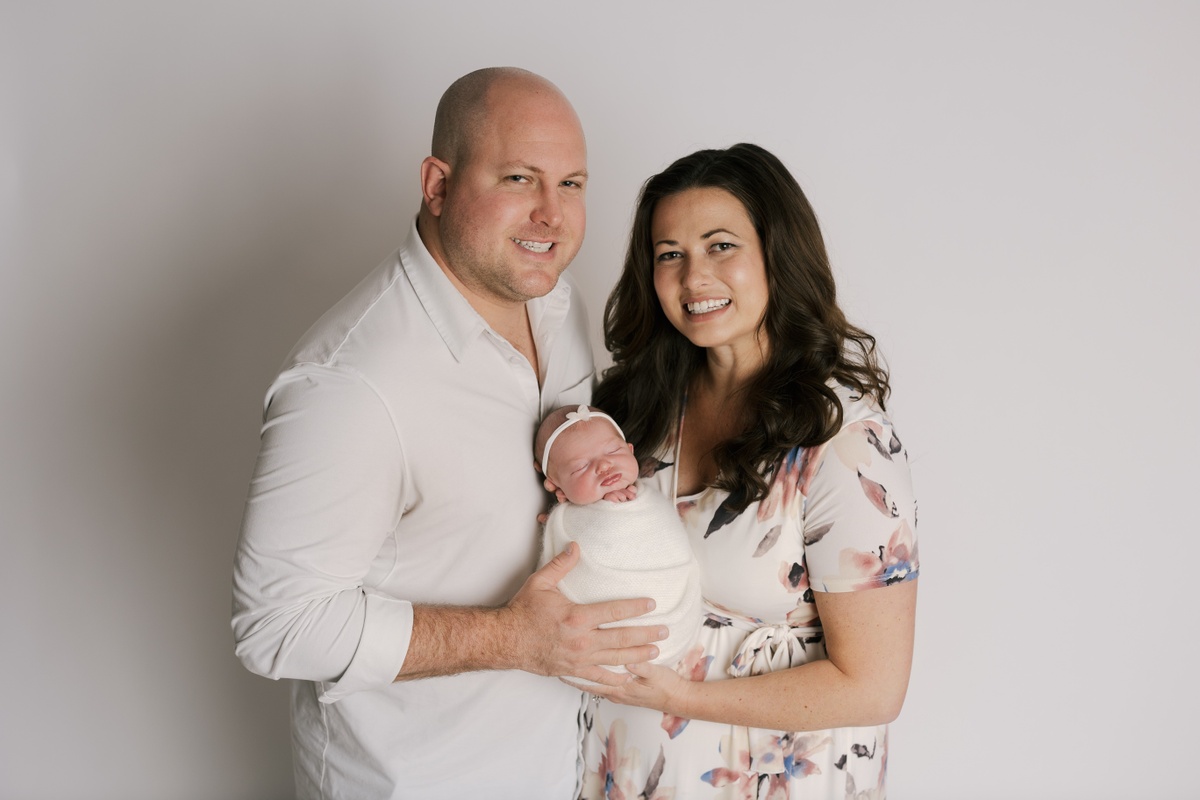 Natalie and Jason welcome their daughter, Serafina!