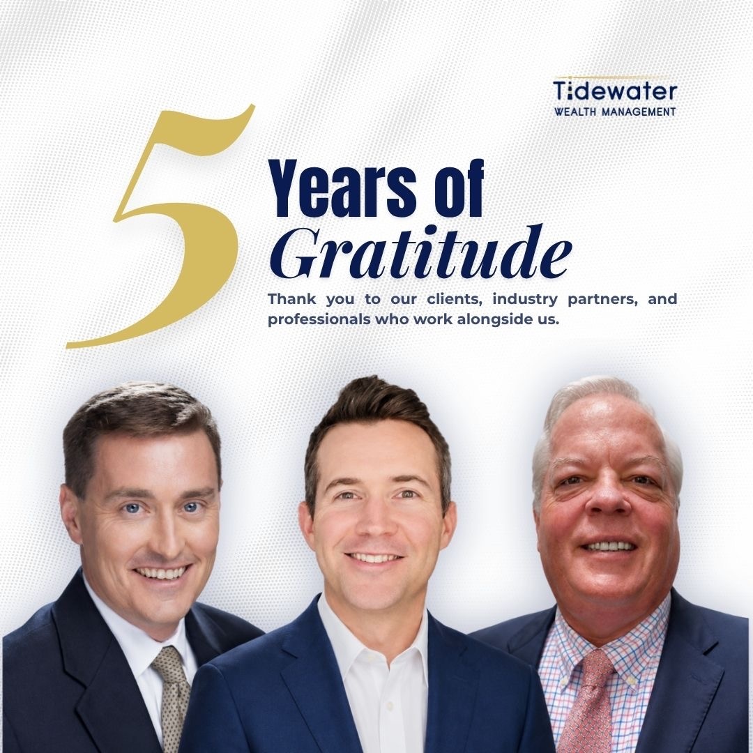 Five Years of Tidewater: Independent, but Not Alone