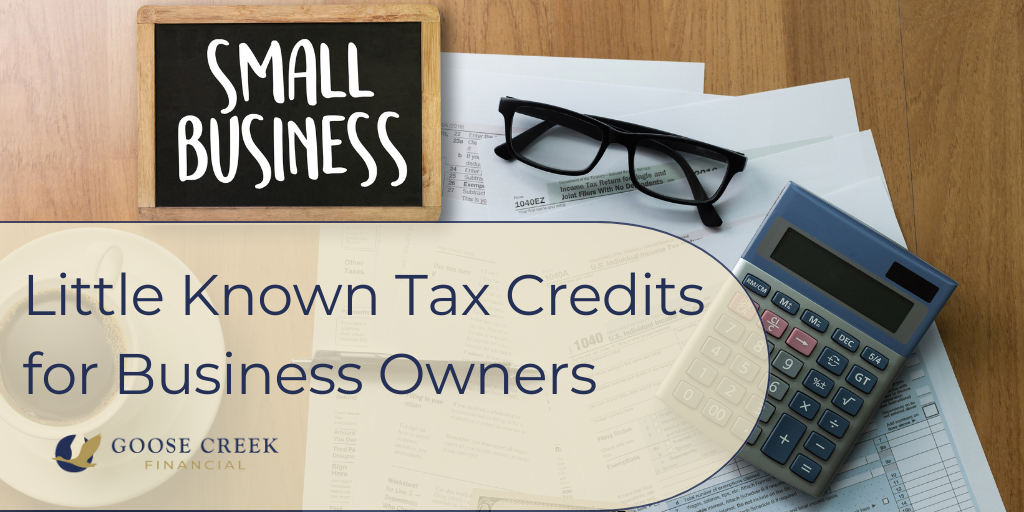 Little Known Tax Credits for Business Owners