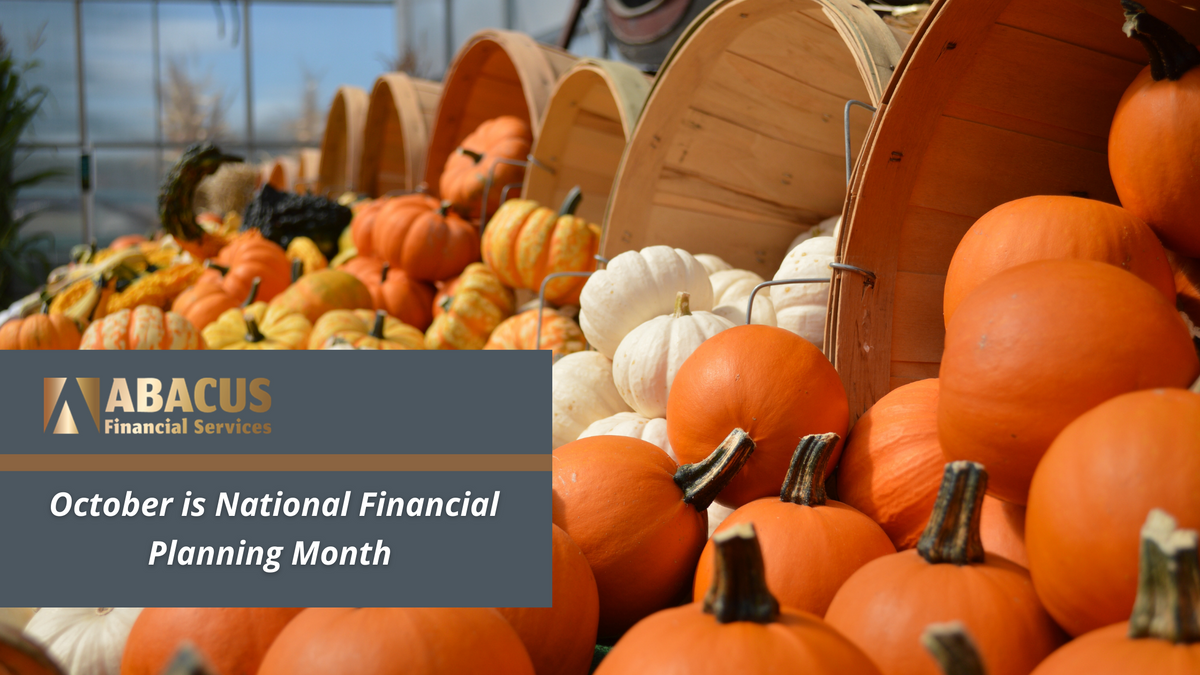 October is National Financial Planning Month