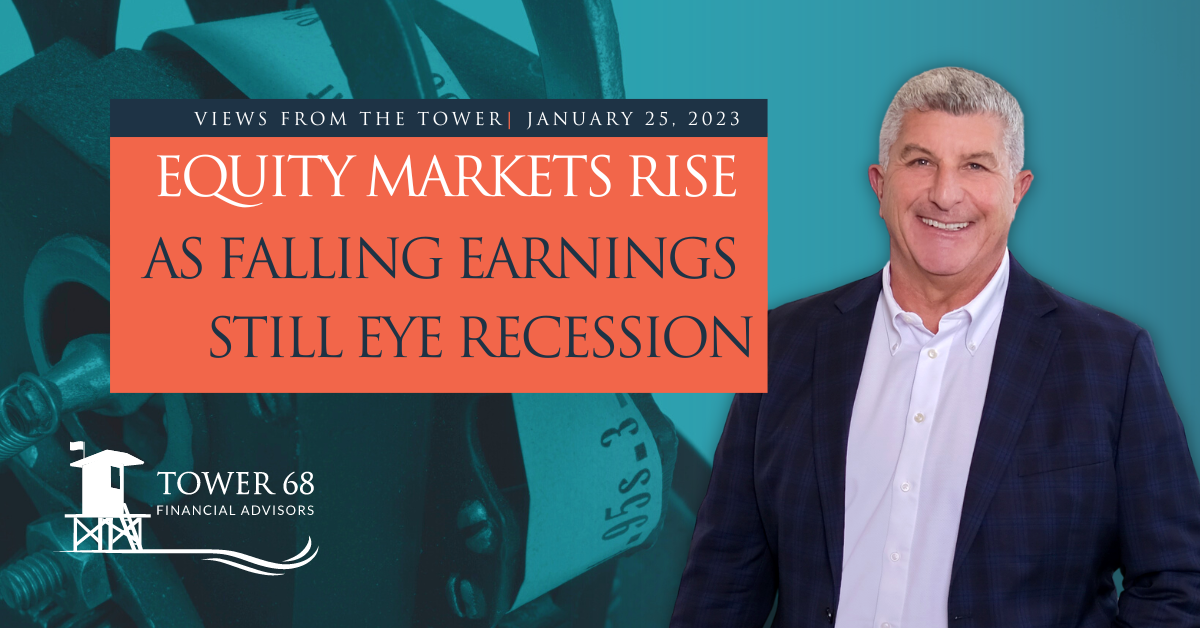 Equity Markets Rise As Falling Earnings Still Eye Recession