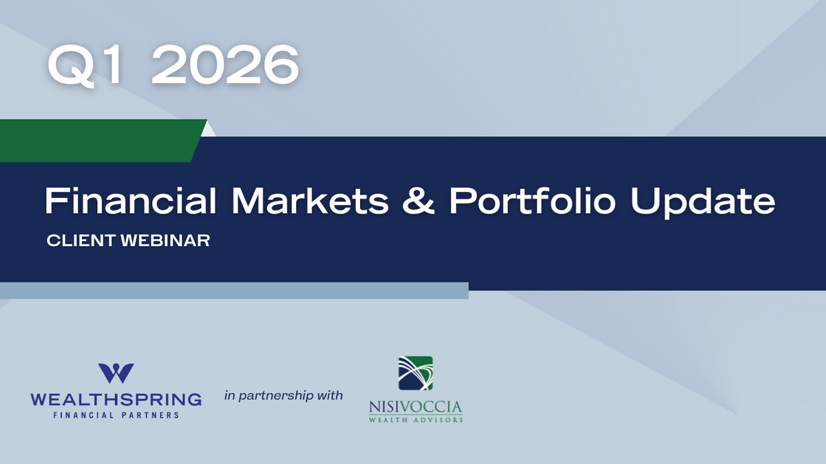 Q1 2026 Financial Markets and Portfolio Update Replay
