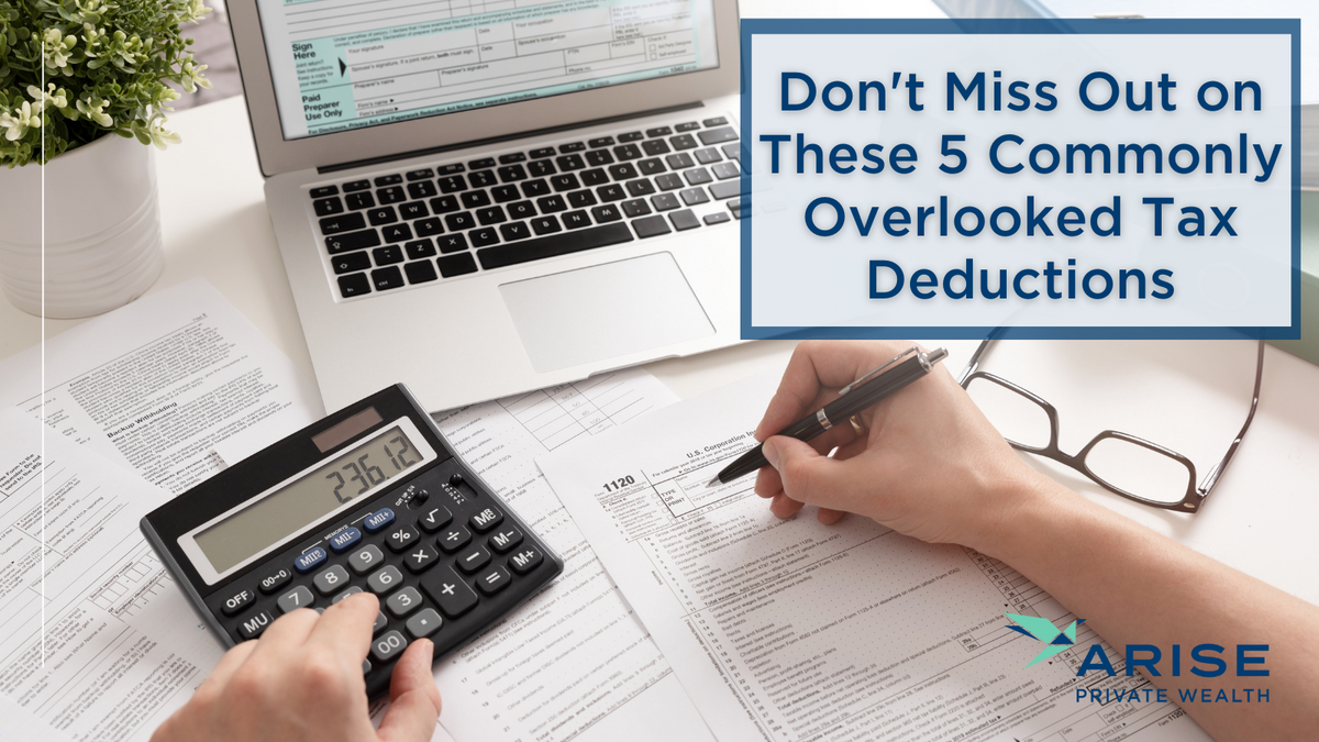 Don't Miss Out on These 5 Commonly Overlooked Tax Deductions