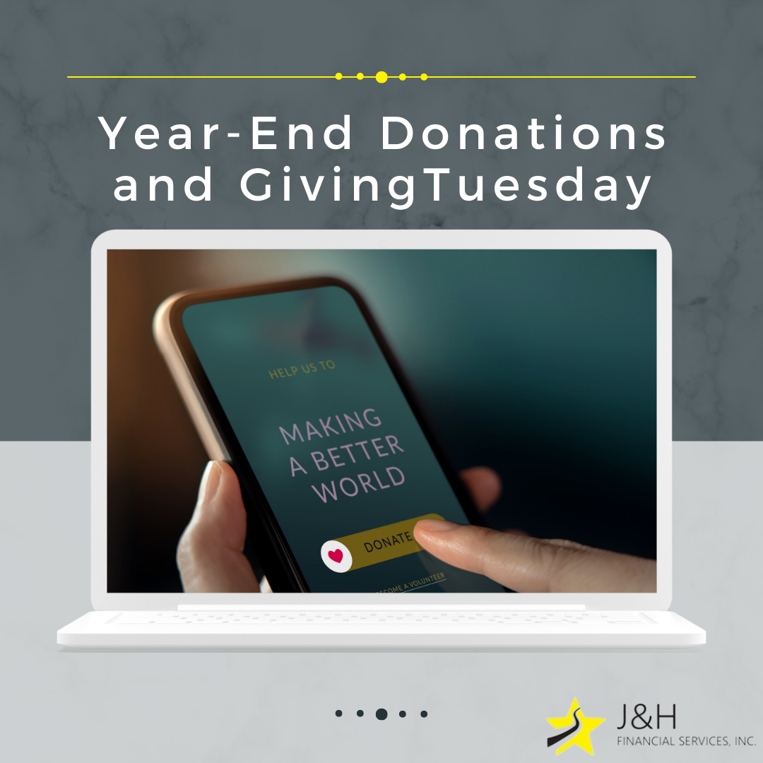 Year-End Donations and #GivingTuesday