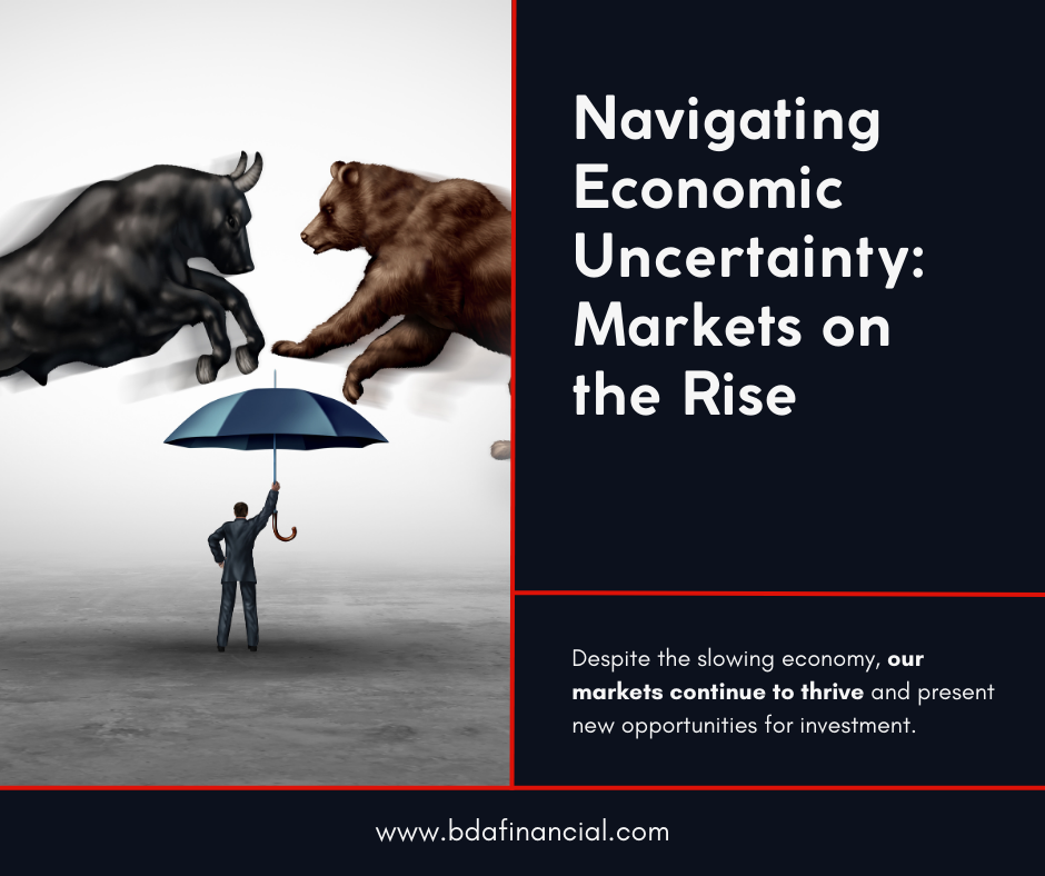 Why the Market Rises Even as the Economy Slows