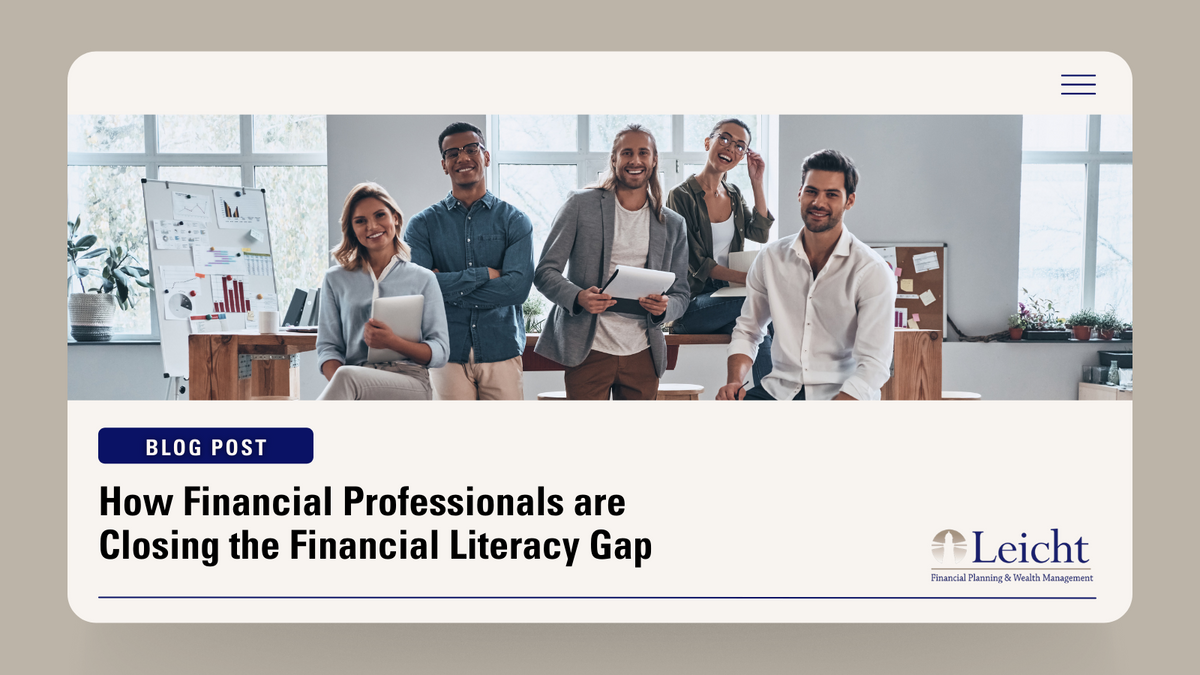 How Financial Professionals are Closing the Financial Literacy Gap