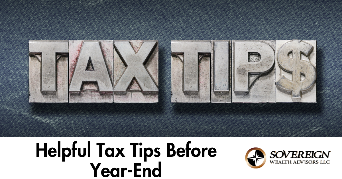 Helpful Tax Tips before Year End