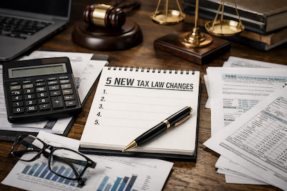 Tax Advisory: 5 Law Changes