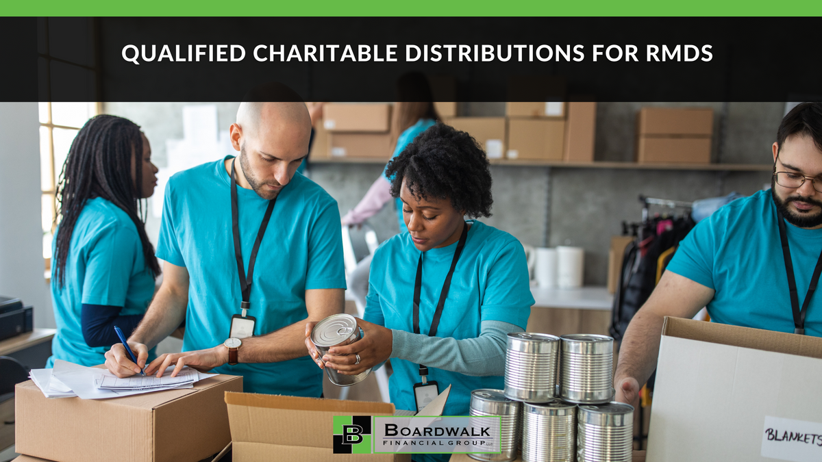 Qualified Charitable Distributions for RMDs