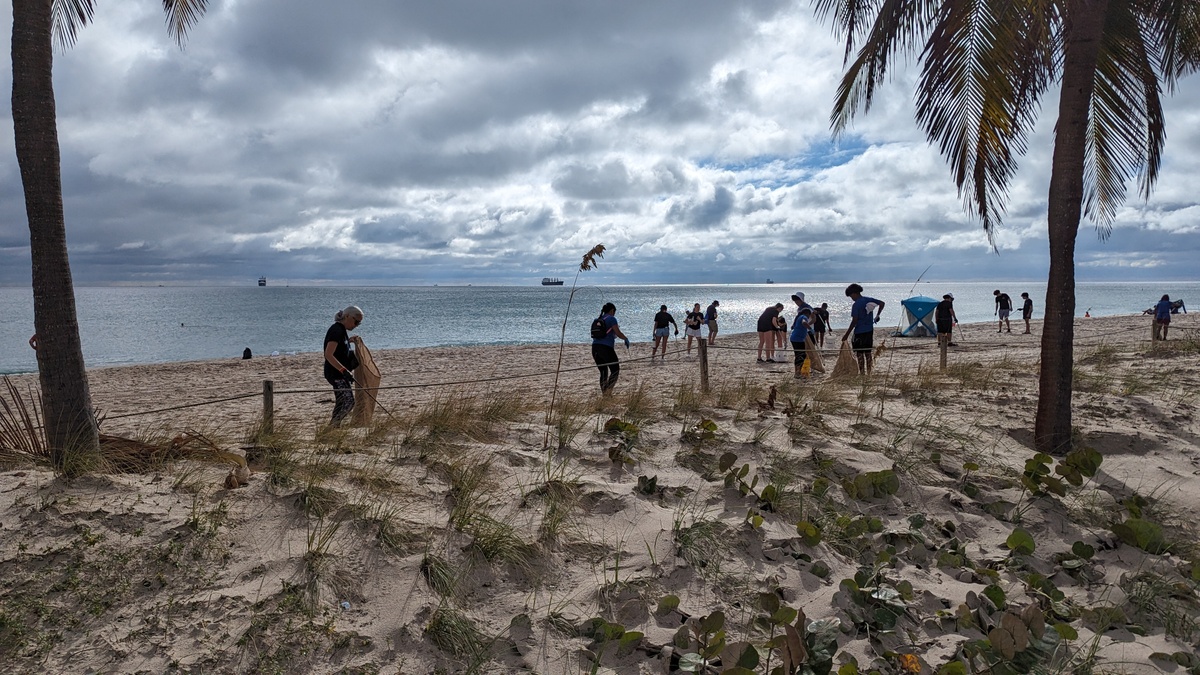 A Sea of Impact: #AssociatedCares Beach Cleanup Ends in Success