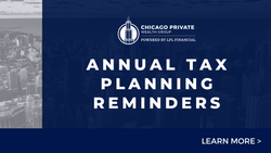 Annual Tax Planning Reminders