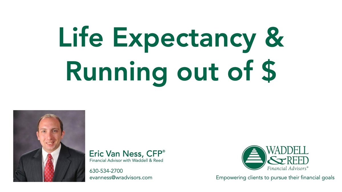 Video - Life Expectancy and Running Out of Money