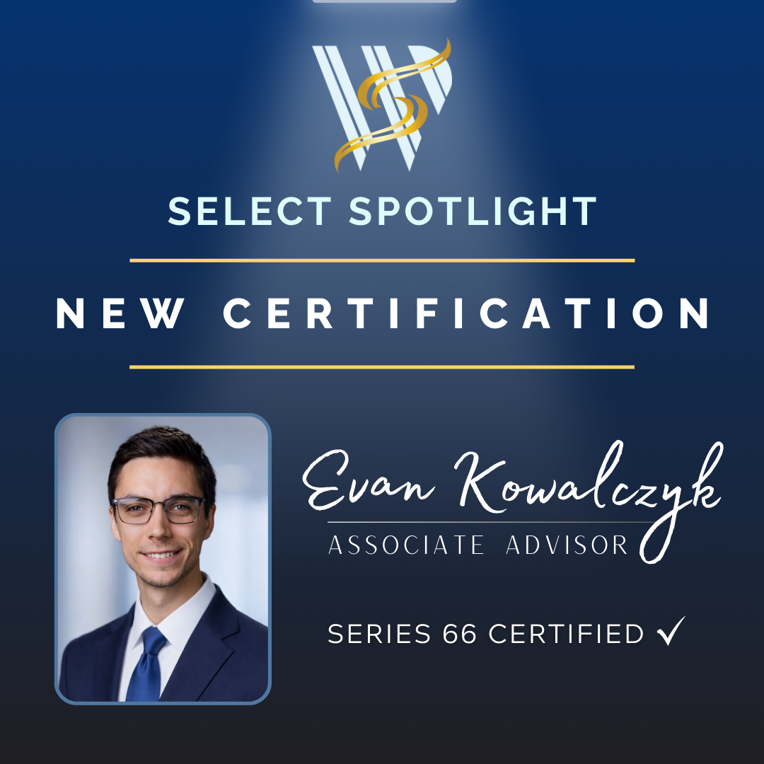 Select Spotlight: Celebrating Evan Kowalczyk’s Series 66 Achievement