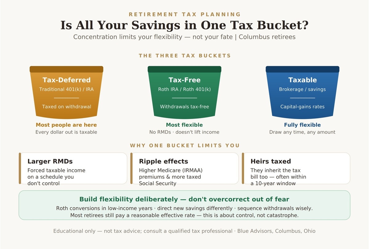 All Your Savings in Tax-Deferred Accounts? | Columbus, Ohio