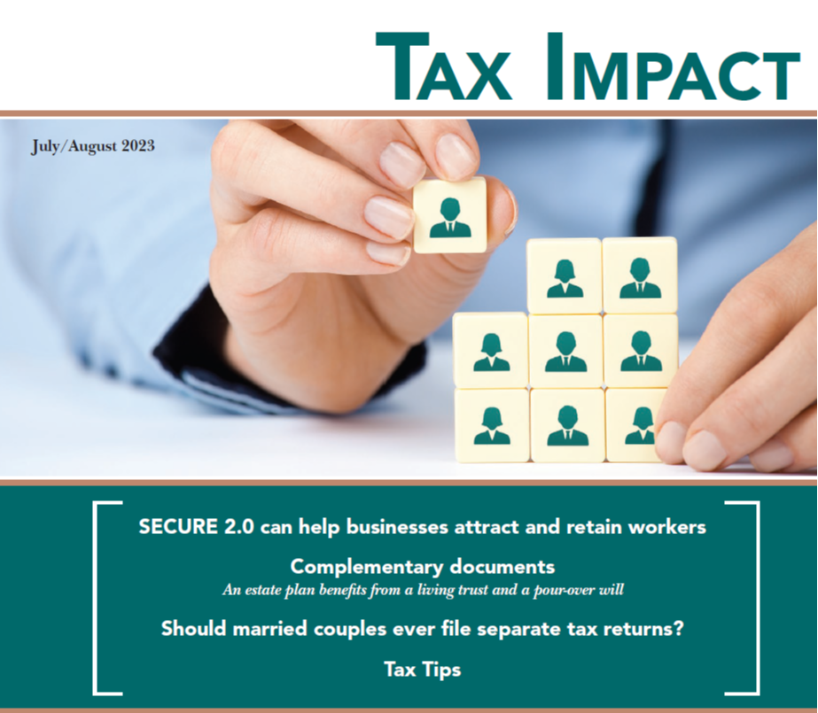 July / August Tax Impact