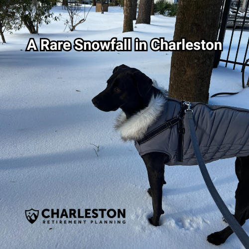 The Rare Snowfall in Charleston