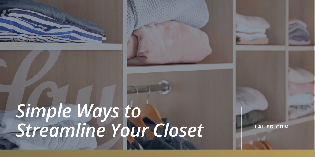 Simple Ways to Streamline Your Closet