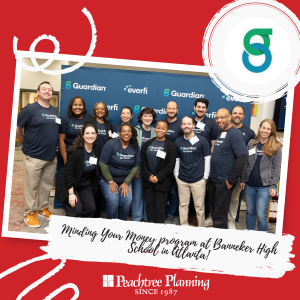 Empowering Students with Financial Confidence: Peachtree Planning Volunteers at Minding Your Money
