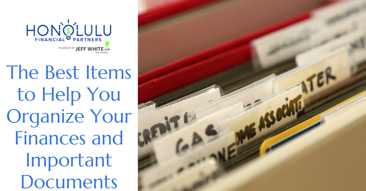 The Best Items to Help You Organize Your Finances and Important Documents