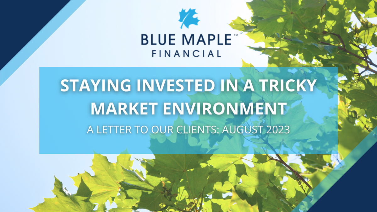 Staying Invested in a Tricky Market Environment