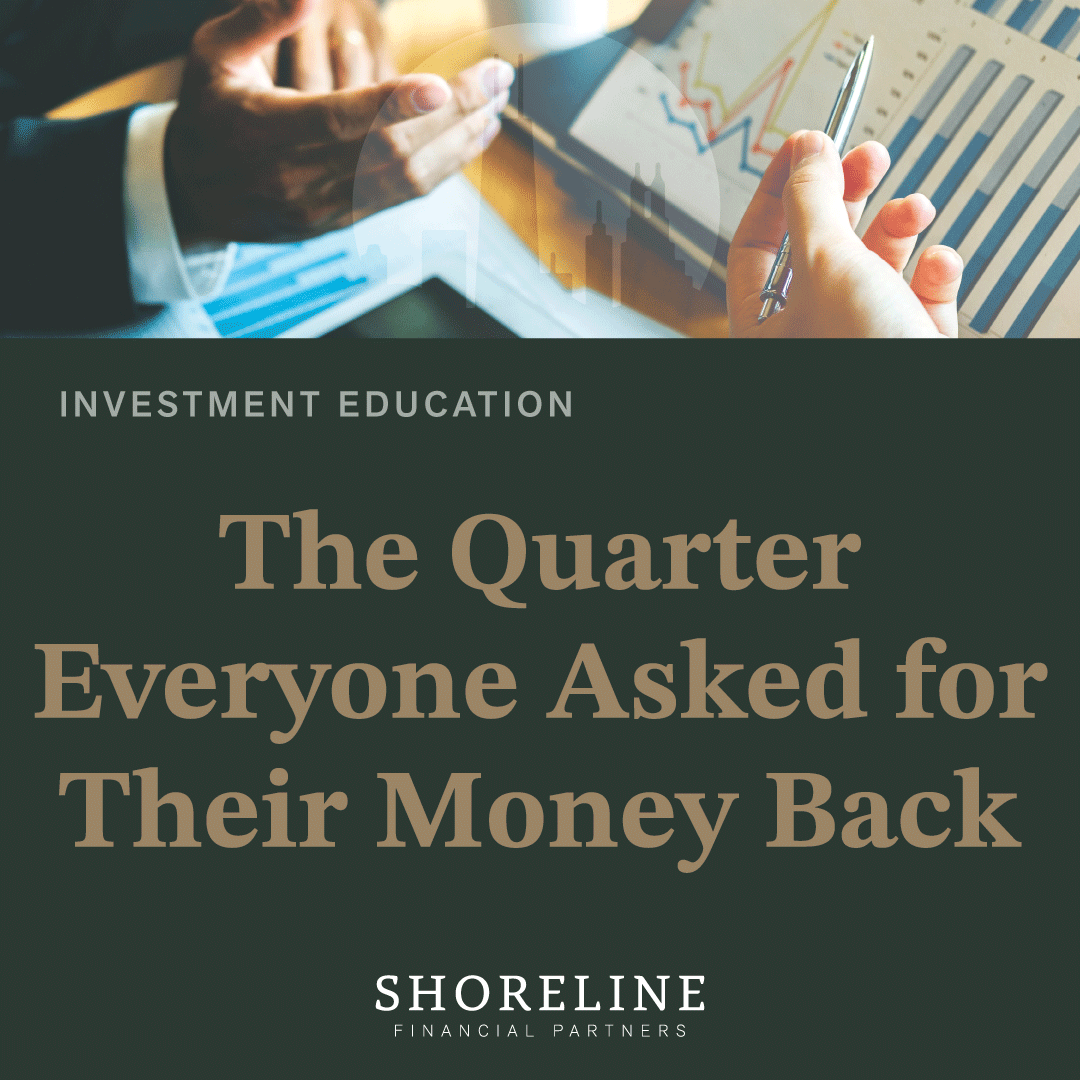 The quarter everyone asked for their money back