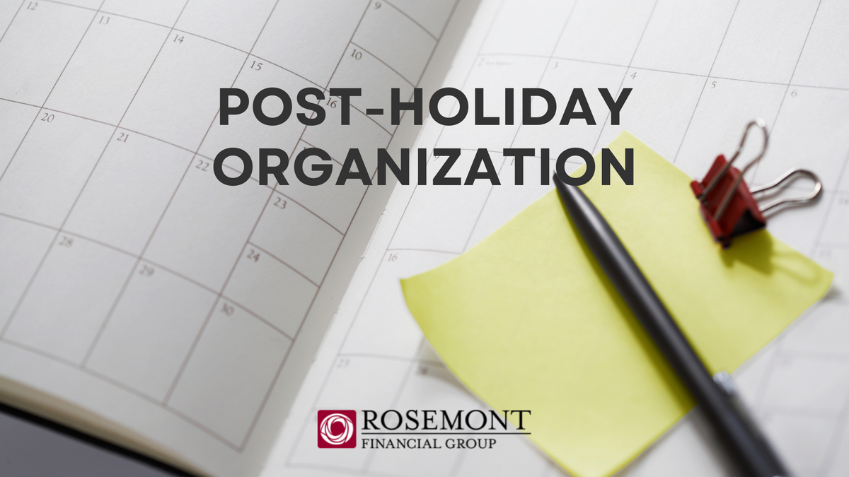Post-Holiday Organization