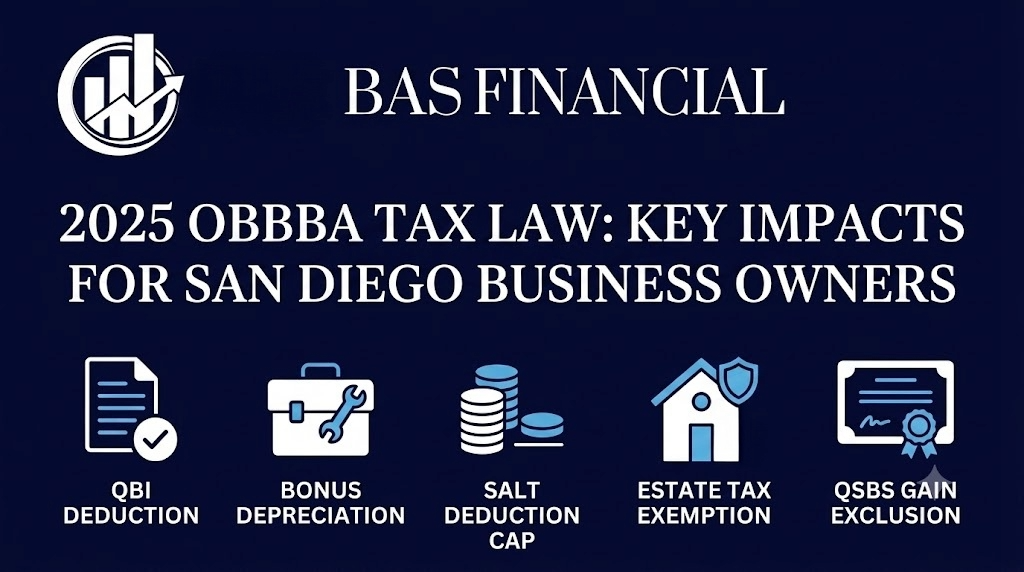 The New Tax Law Just Changed the Math for San Diego Business Owners — Here's What to Consider Now