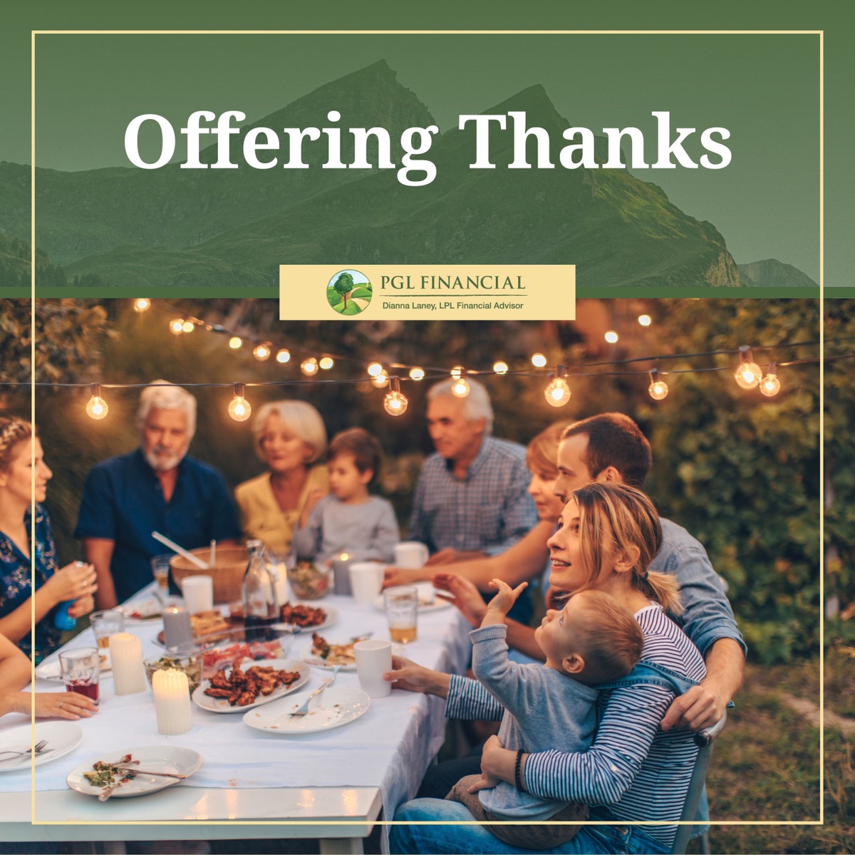 Offering Thanks