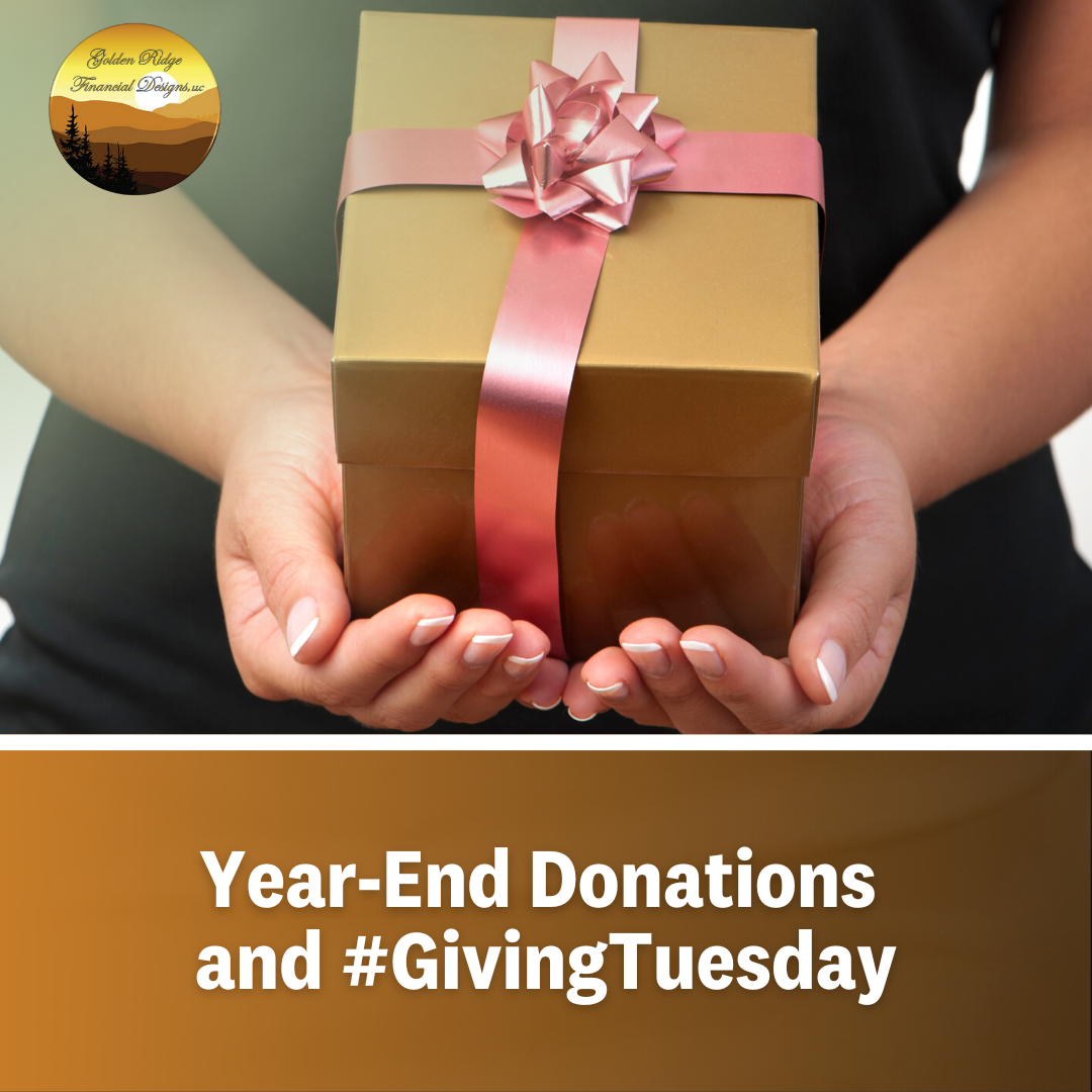 Year-End Donations and #GivingTuesday