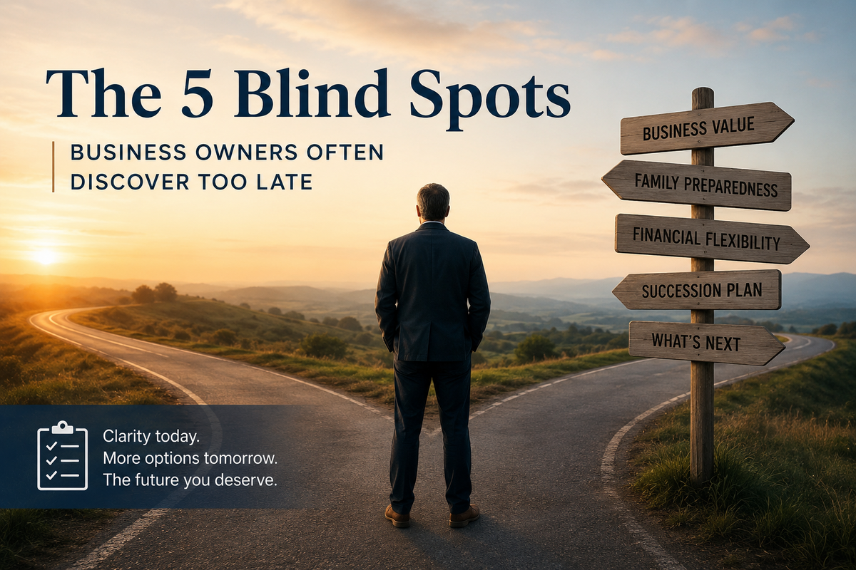 The 5 Blind Spots Business Owners Often Discover Too Late