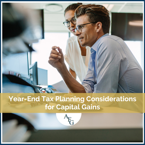 Year-End Tax Planning Considerations for Capital Gains