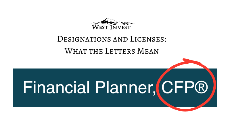 Designations and Licenses: What the Letters Mean