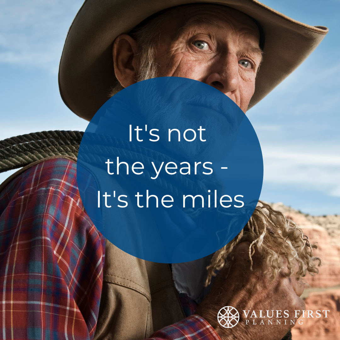 It's Not the Years, It's the Miles