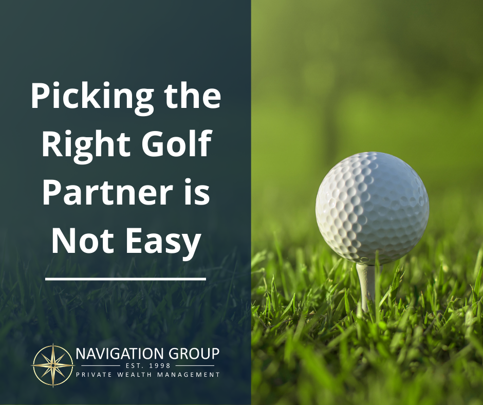 Picking the Right Golf Partner is Not Easy