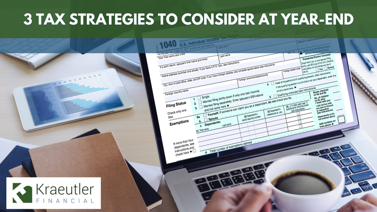3 Tax Strategies to Consider at Year-End
