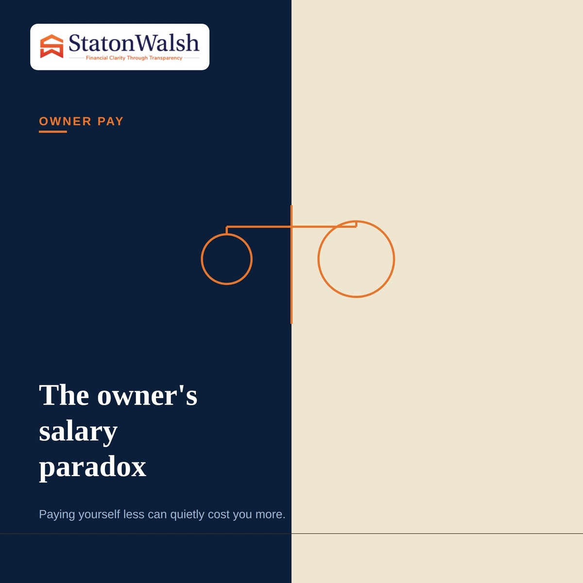 The Owner's Salary Paradox: Why Paying Yourself Too Little Can Cost You More