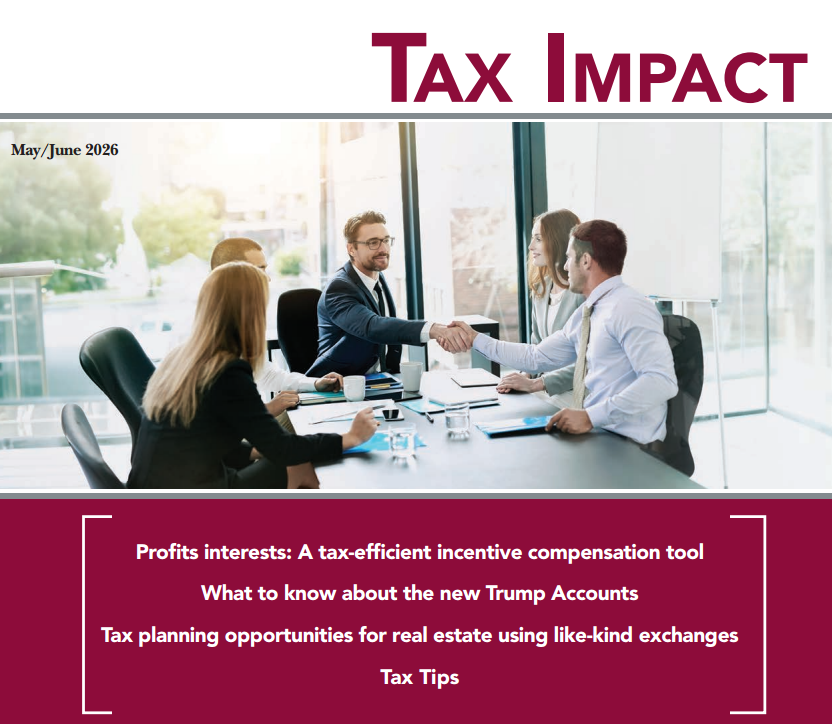 May / June 2026 Tax Impact