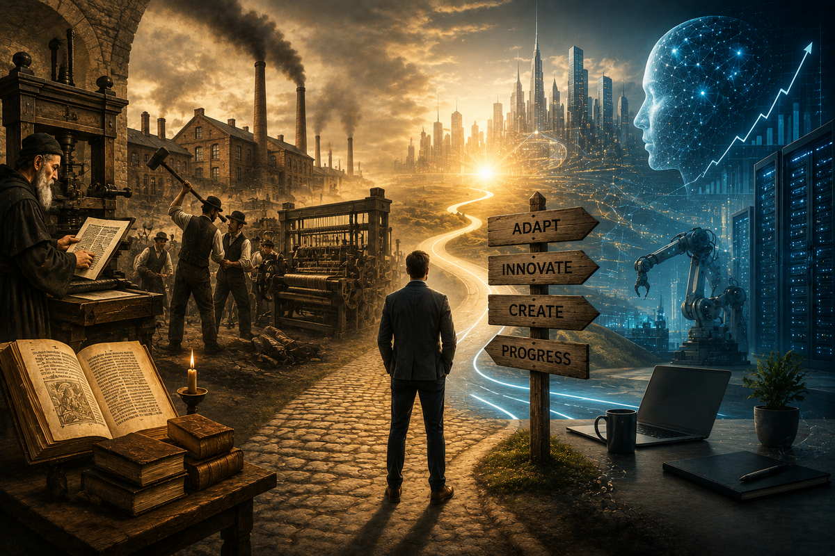 Luddites, Looms, and Large Language Models:  What 500 Years of Automation Panic Can Teach Us