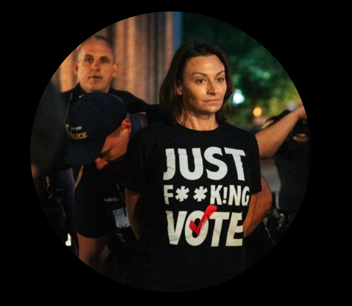 Nikki Fried aka "AOC 2" /  Florida State Biden Puppet Illegally Removes Lisa Ditkowsky Pro-TRUMP Vid