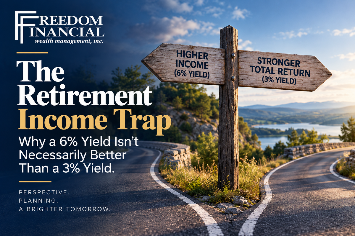 The Retirement Income Trap: Why a 6% Yield Isn't Necessarily Better Than a 3% Yield