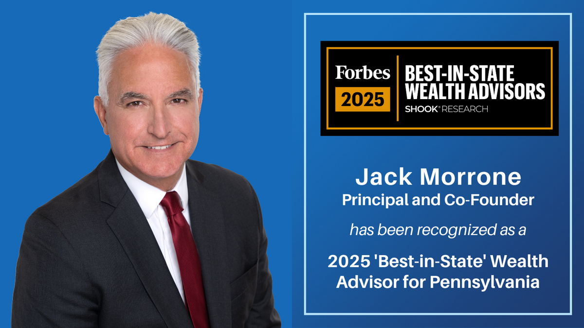 Jack Morrone Once Again Named as One of “Forbes Best in Pennsylvania”