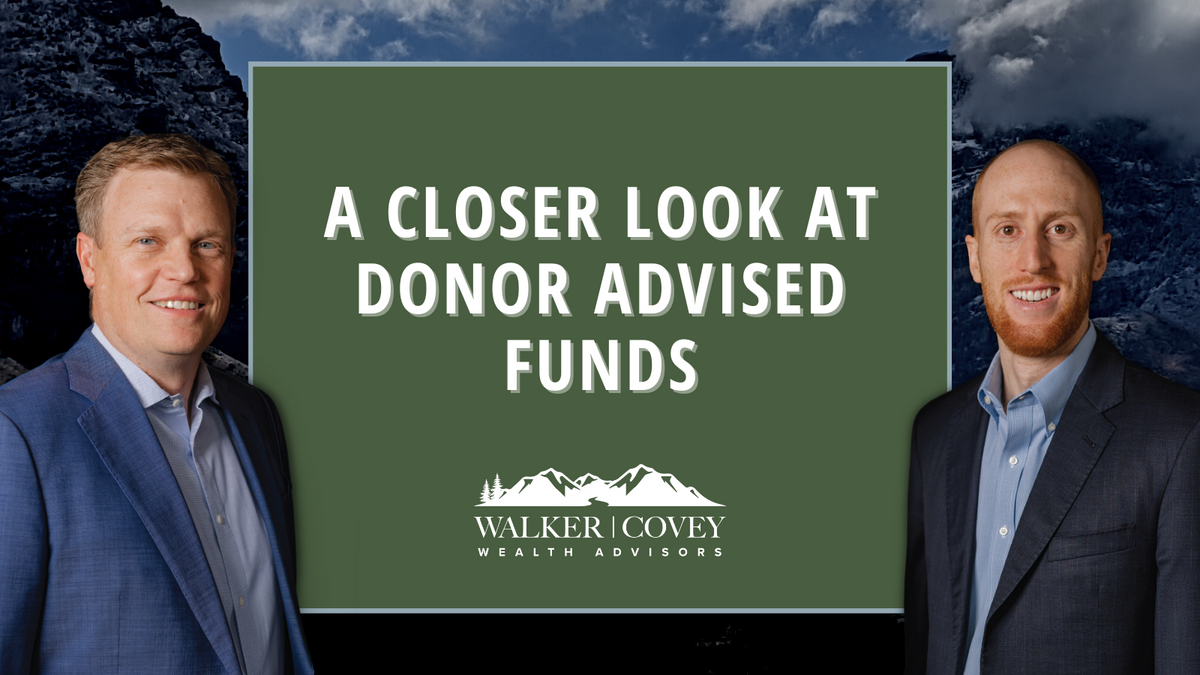A Closer Look at Donor Advised Funds