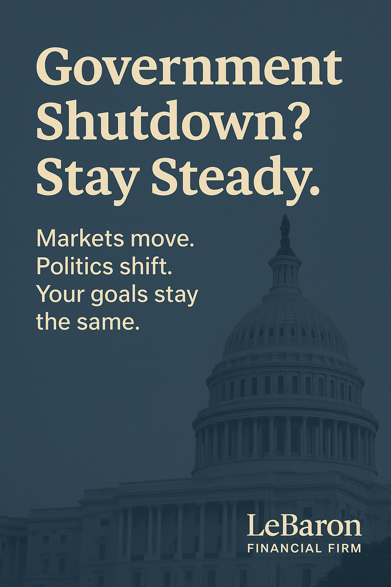 When Washington Stalls, Stay Financially Steady