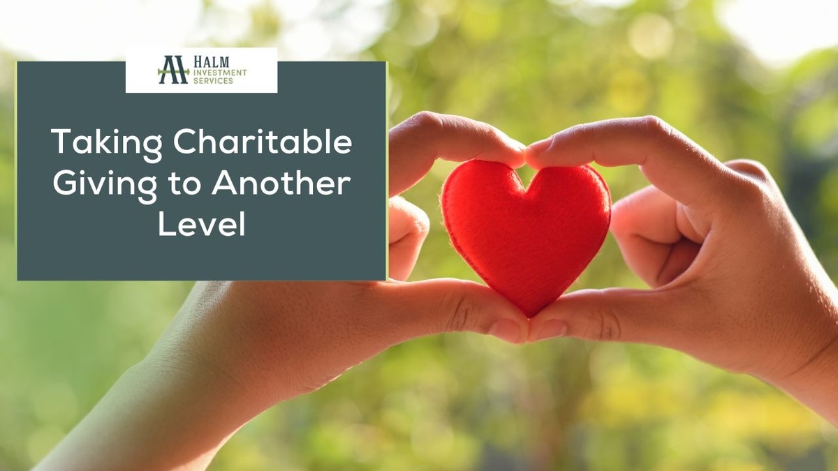 Taking Charitable Giving to Another Level