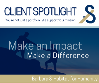 Client Spotlight - Barbara & Habitat for Humanity