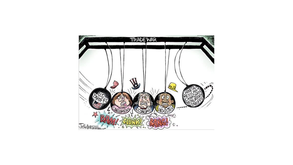 Slapping, negotiating, and tariffs