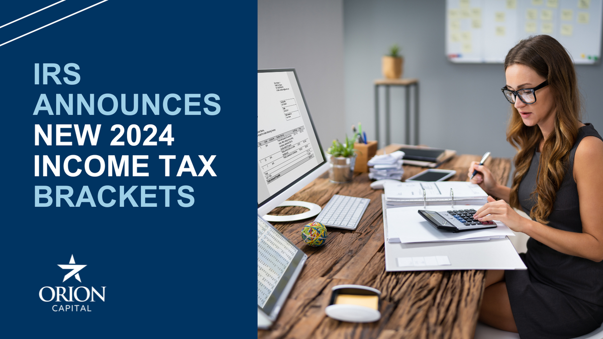 IRS Announces New 2024 Income Tax Brackets