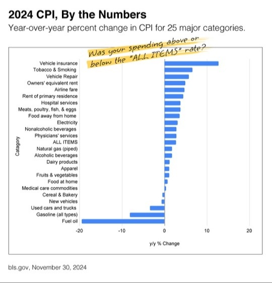 How Did You Experience Inflation In 2024