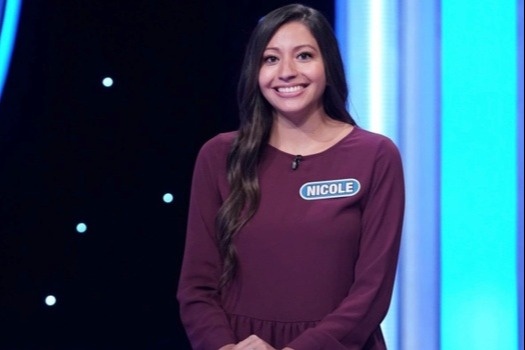 Nicole on Wheel of Fortune!