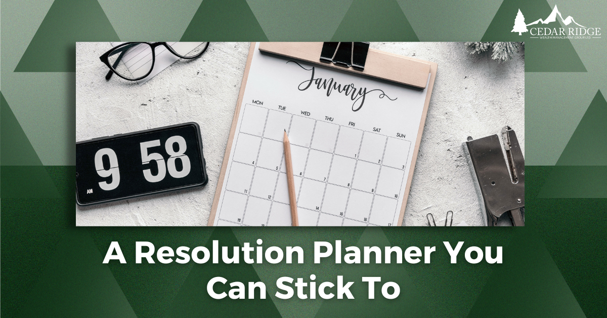 A Resolution Planner You Can Stick To